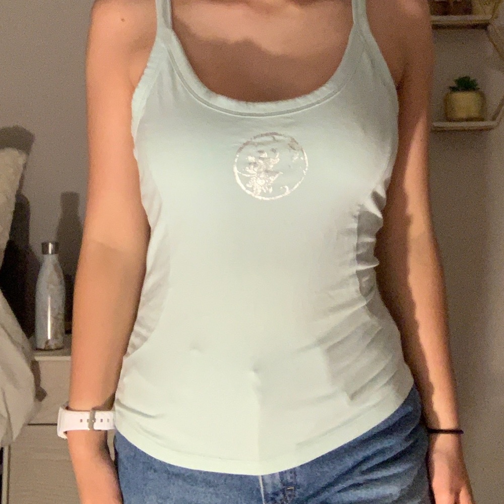 US S pro spirit baby blue tank top
